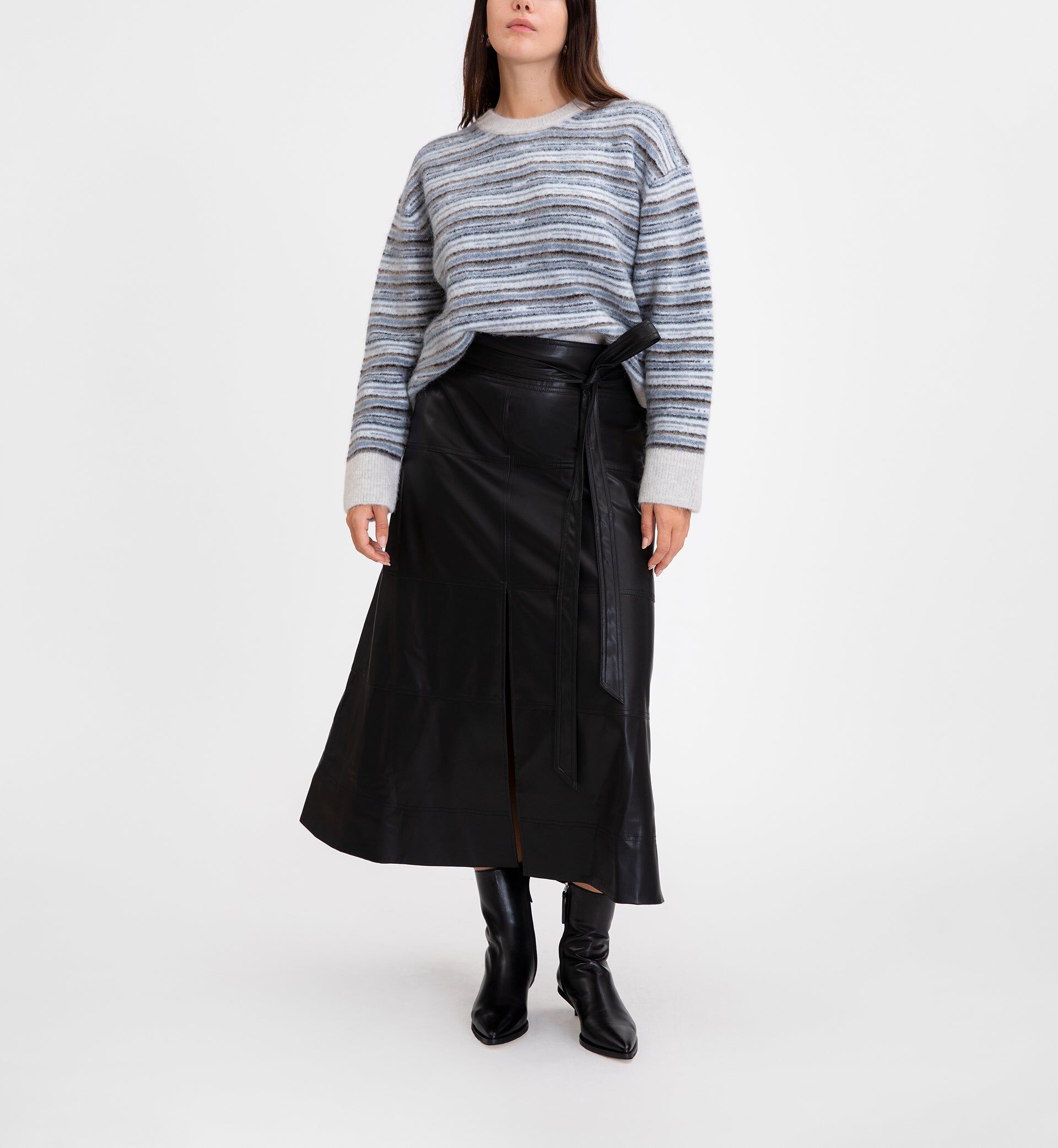 Hudson Skirt, BLACK / Black, alternate image number 1