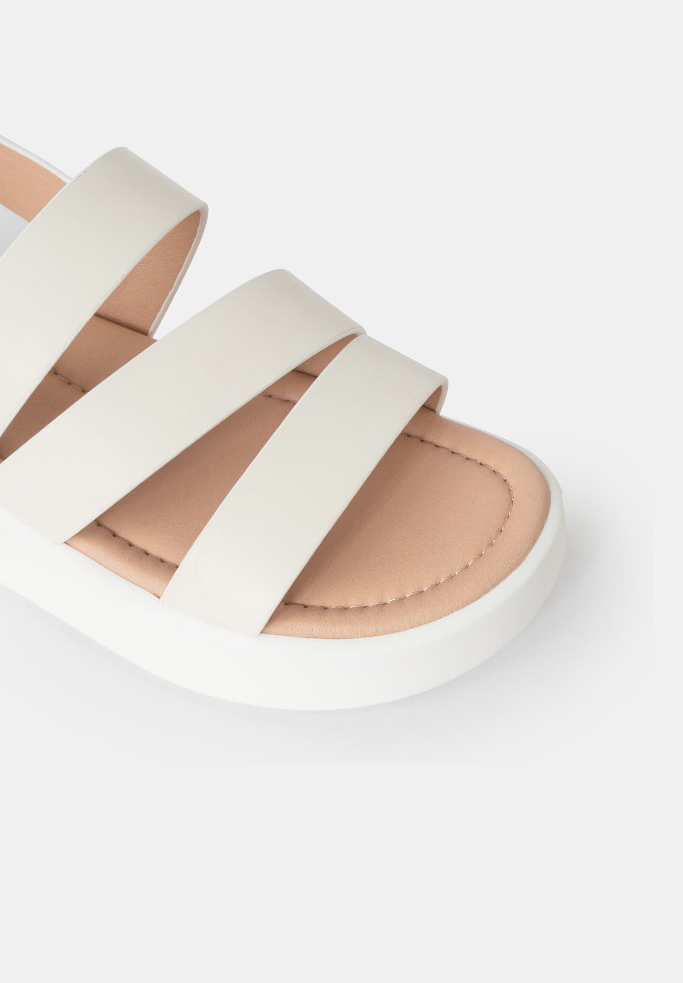 Sierra Sporty Sandals, OffWhite / White, alternate image number 2