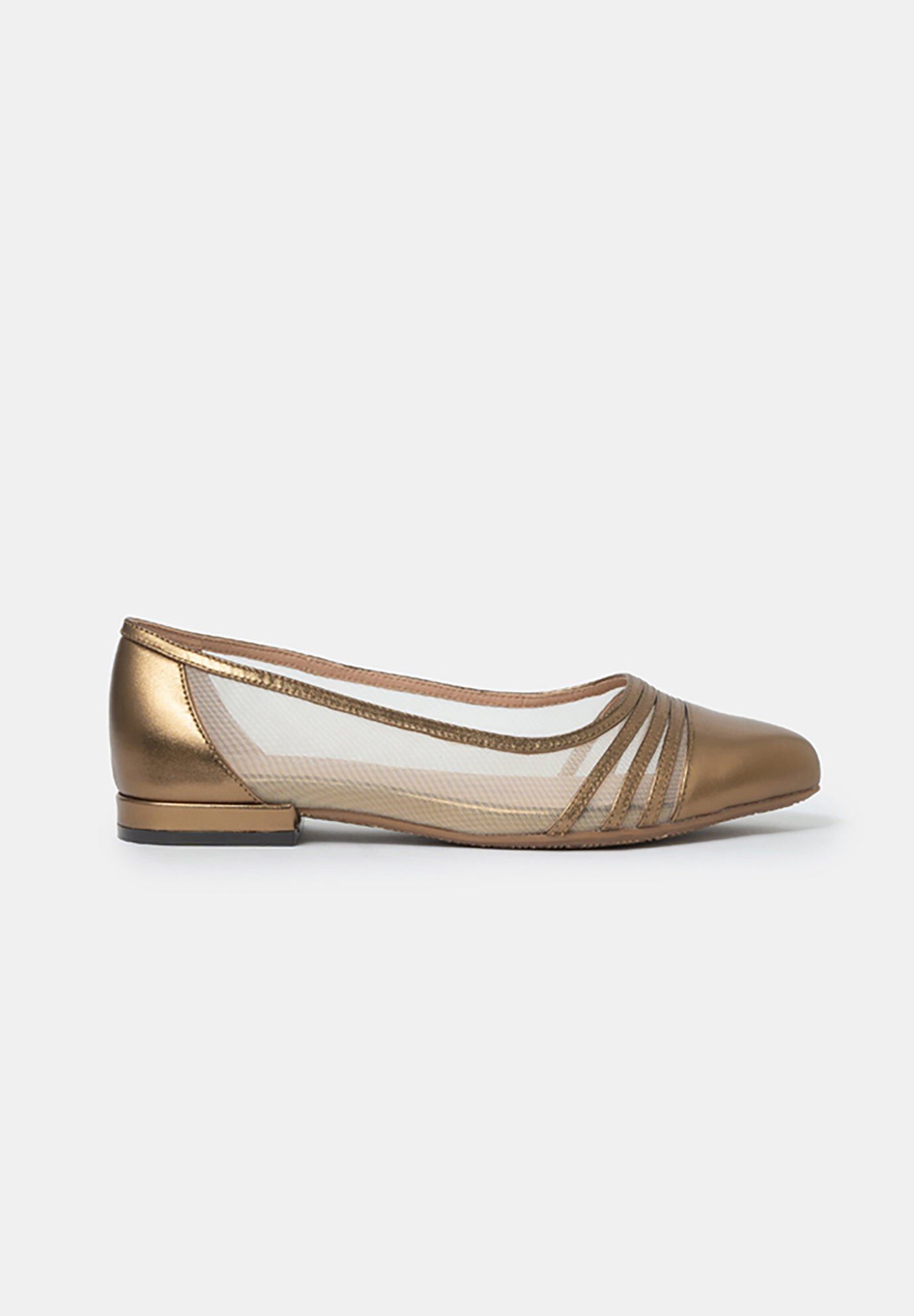 Celeste Ballerina Flats, Bronze / Bronze, hi-res image number 0