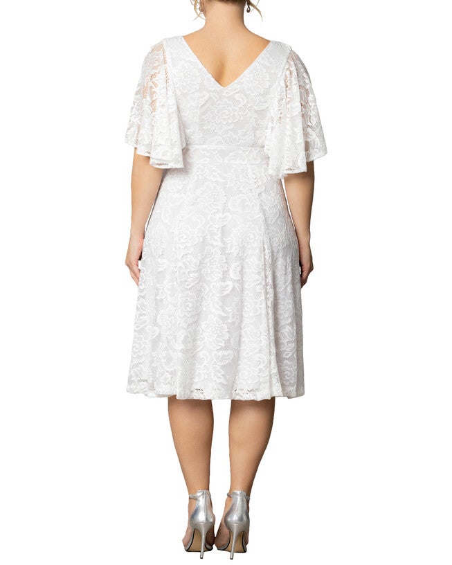 Genevieve Lace Dress, PEARL / White, alternate image number null
