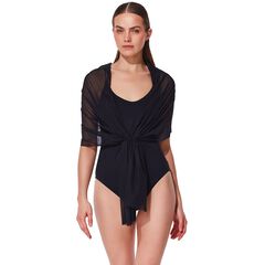 Yuri Flower Multi-Way Mesh One Piece