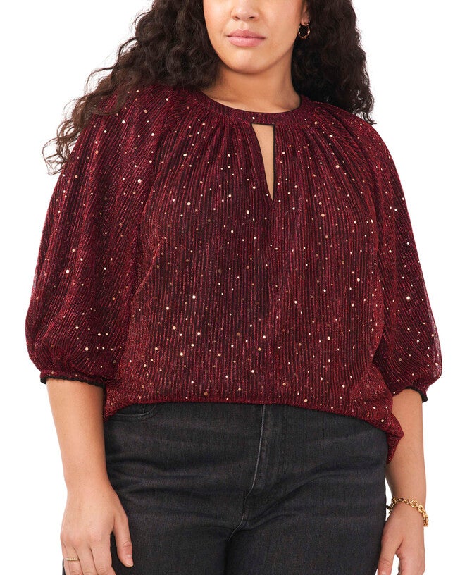 Maeve Dolman Sleeve Blouse, DARK WINE / New Wine, hi-res image number null