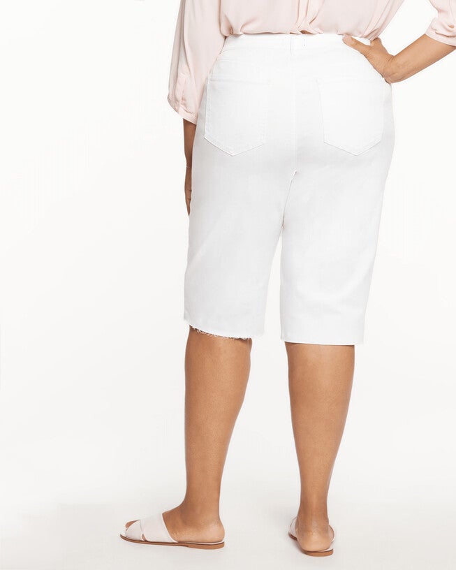 Kristie 80'S Bermuda, Optic White / White, alternate image number 1