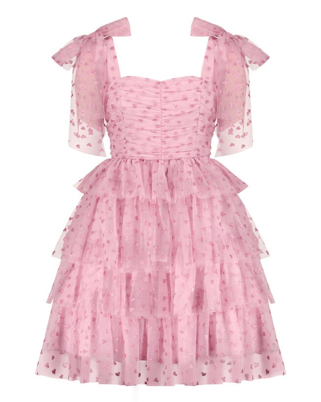 Valentina Dress, Pink / Pink, hi-res image number 0