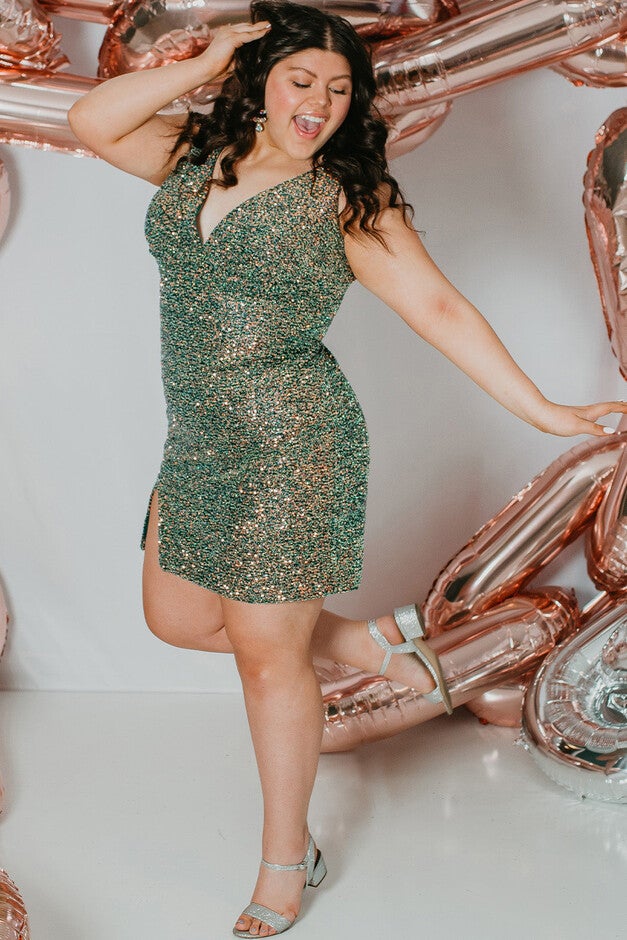 Catch the Light Party Dress, , alternate image number null