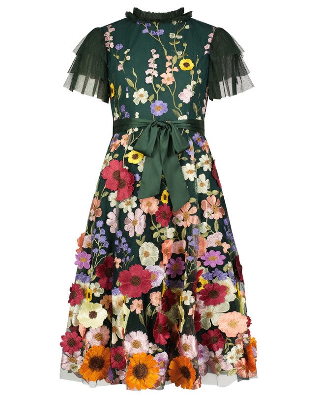 Jubilee Dress, Evergreen / Quetzal Green, hi-res image number 0