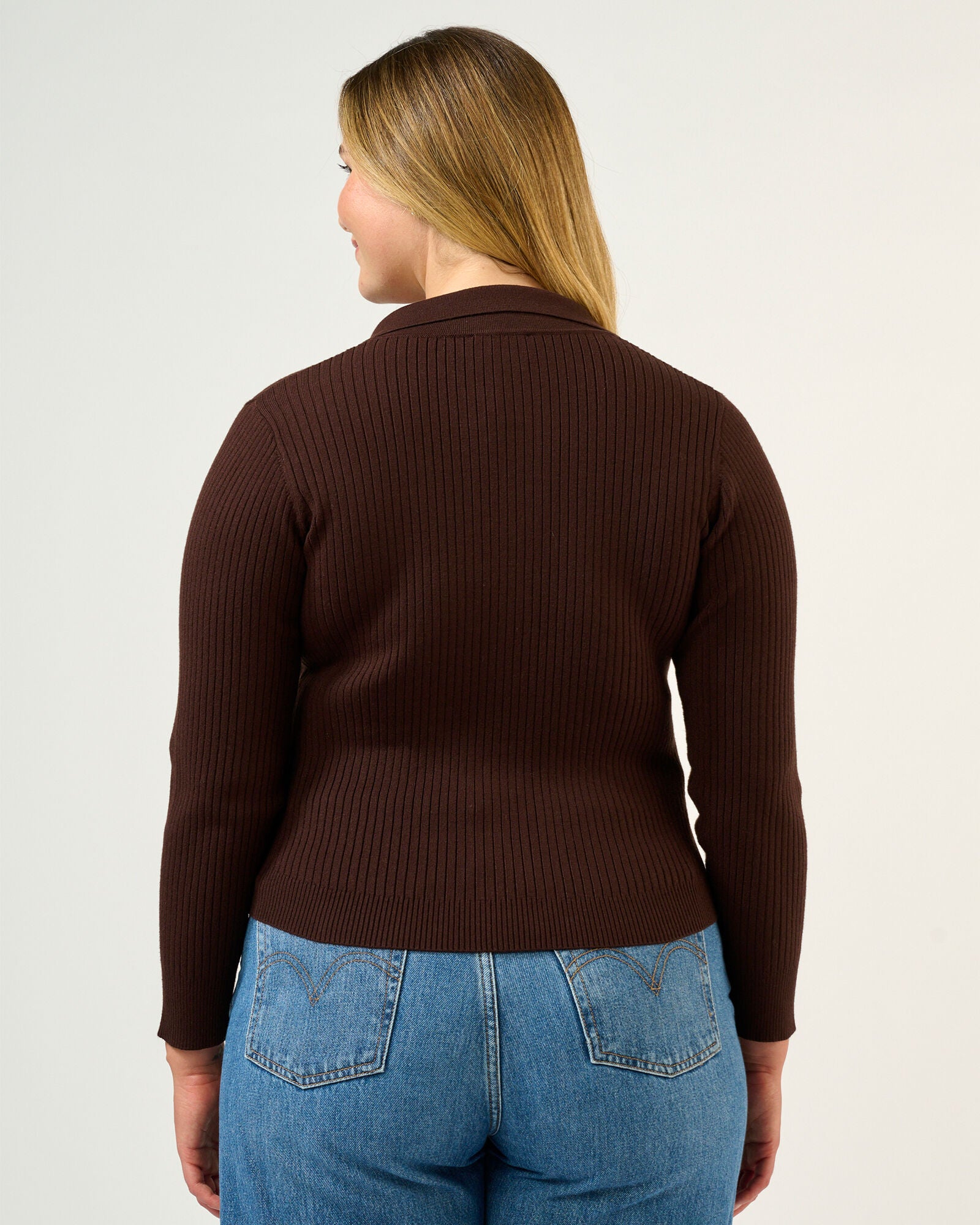 Bronti Cable Knit, Chocolate / Brown, alternate image number 3