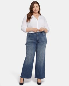 Teresa Wide Leg Utility Jean