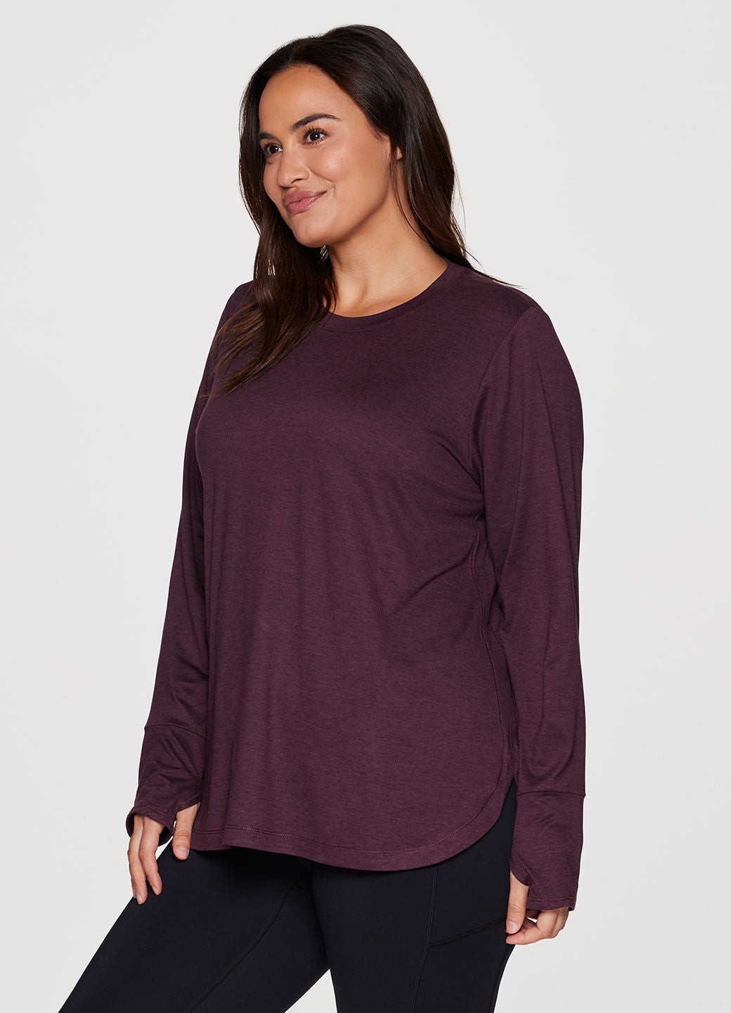 Studio Practice Long Sleeve Tunic Tee, , alternate image number 7