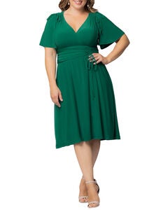 Jemma Ruched Tie Dress