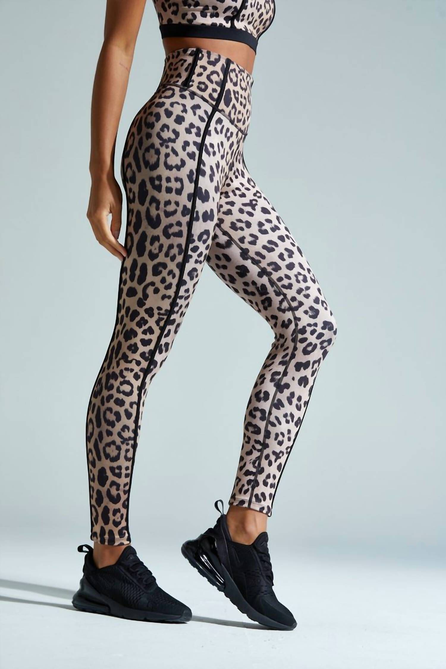 Frame Legging, Leopard / Brown, alternate image number 1