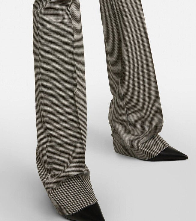 SERGE PANTS IN BLACK, Black / Black, alternate image number null