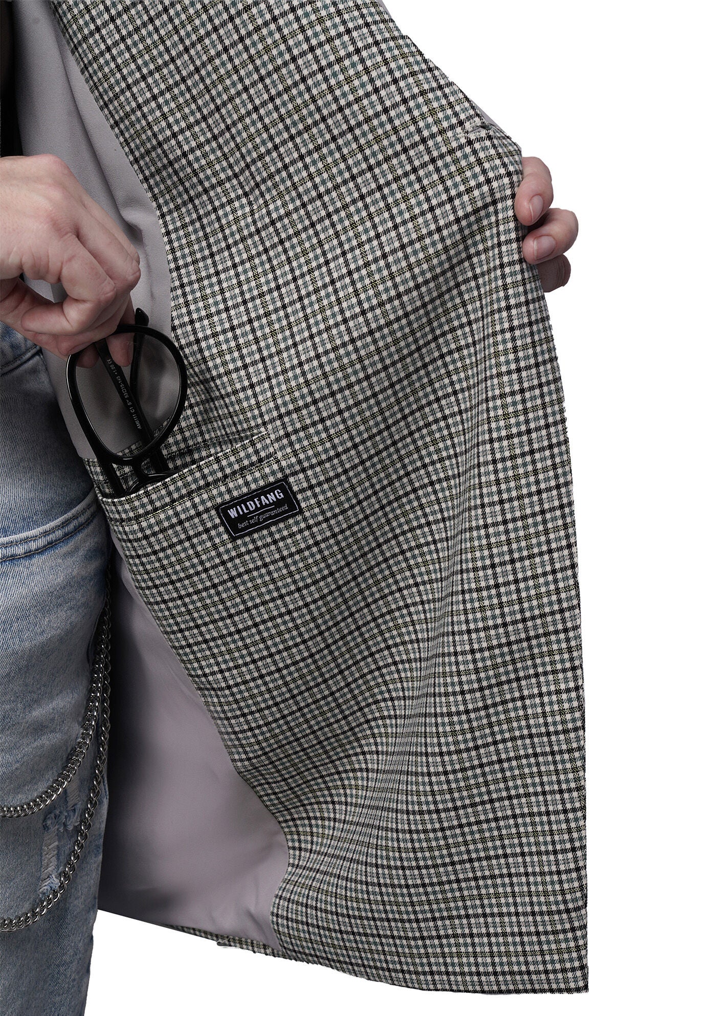 The Empower Zipper Double Breasted Blazer, DARK TEAL / Teal, alternate image number 4