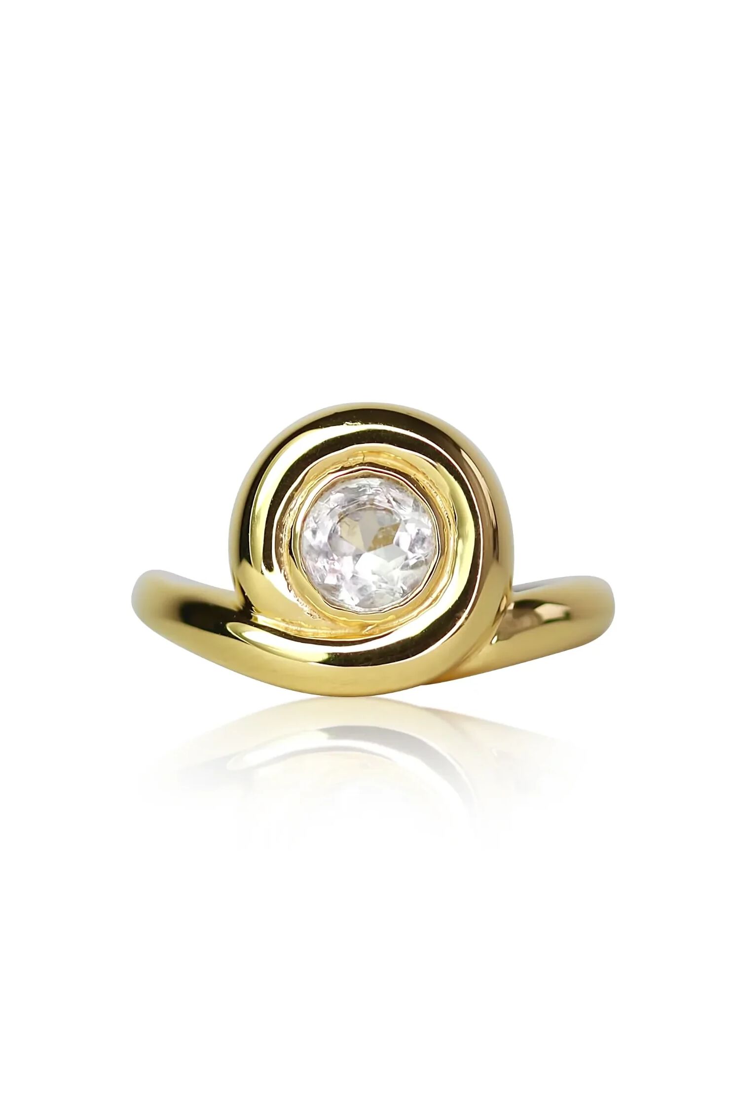 The Flow Ring | Gold, Gold / Gold, hi-res image number 0