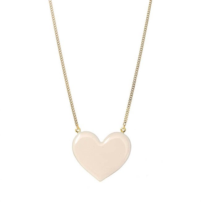 FALLING FOR YOU NECKLACE IN PINK, Pink / Pink, hi-res image number null