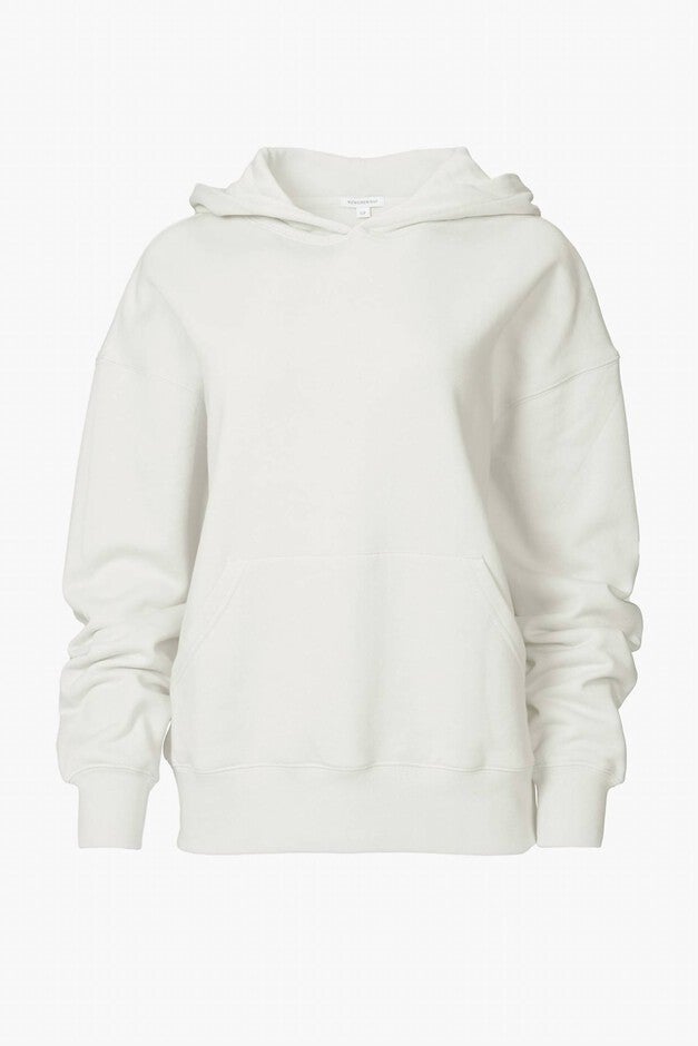 OVERSIZED HOODIE IN OFF WHITE, Off White / White, alternate image number null