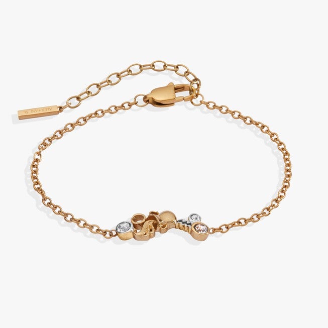 Aquarius Symbol Inline Bracelet, Two tone / Gold, hi-res image number 0