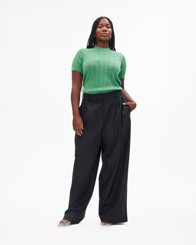 Diane Knit Top, Meadow Green / Kelly Green, hi-res image number 0