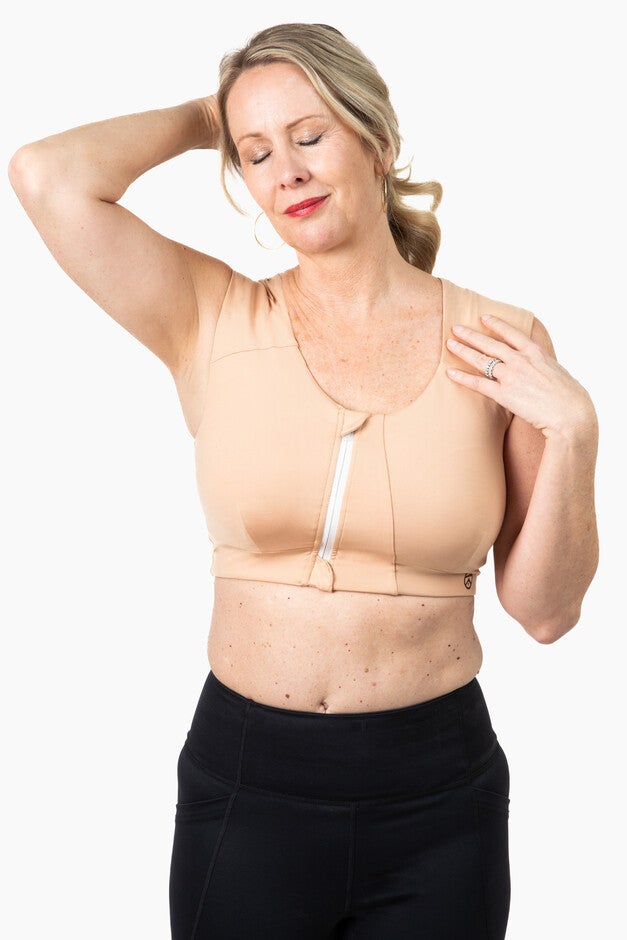 Curve Zip Bra - Eco Jersey (DD+), , alternate image number 4