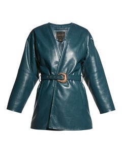 Jasper Recycled Leather Coat