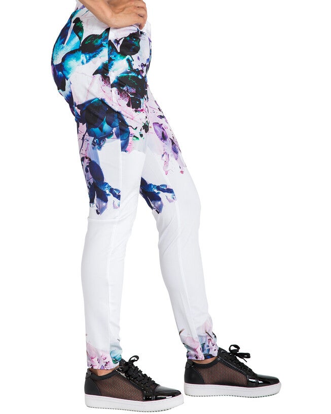 Lena Floral Print Activewear Tracksuit Leggings, , alternate image number 7