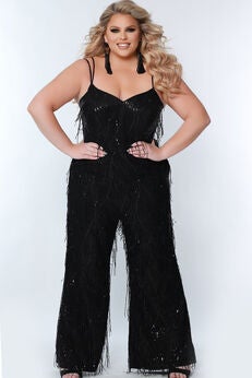 FRINGE IS IN JUMPSUIT