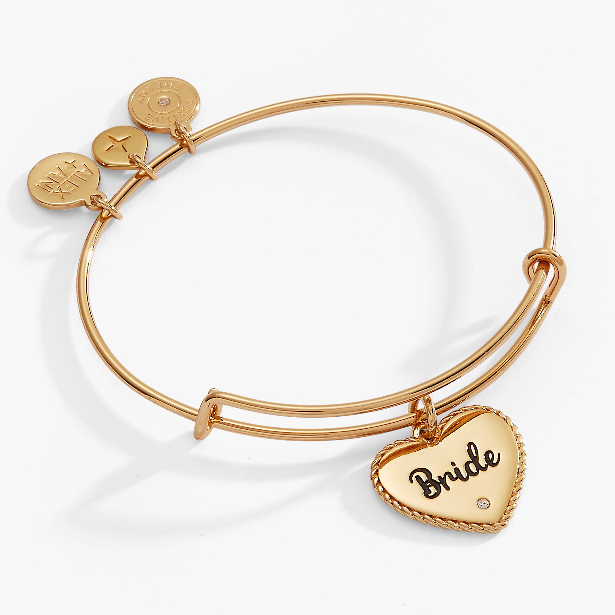 Bride Heart Bangle, Gold / Gold, hi-res image number 0