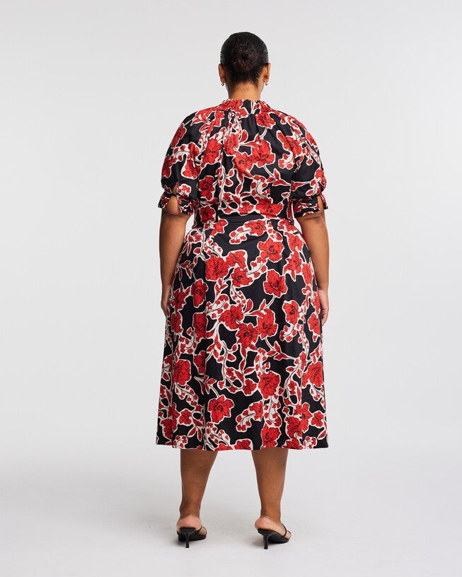 Wallflower Dress, Print / Black, alternate image number 4