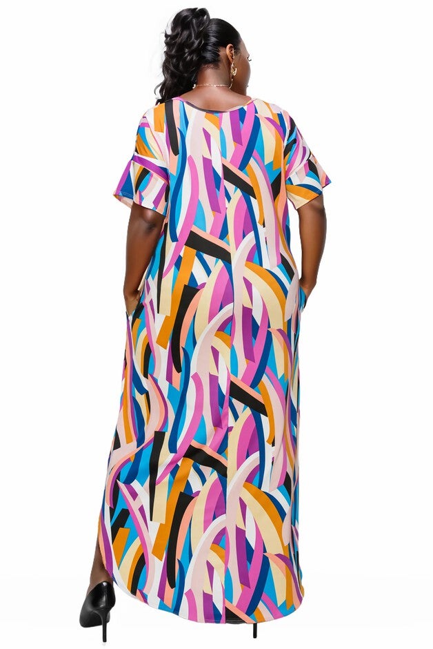 FRANCESCA POCKET MAXI DRESS, , alternate image number null