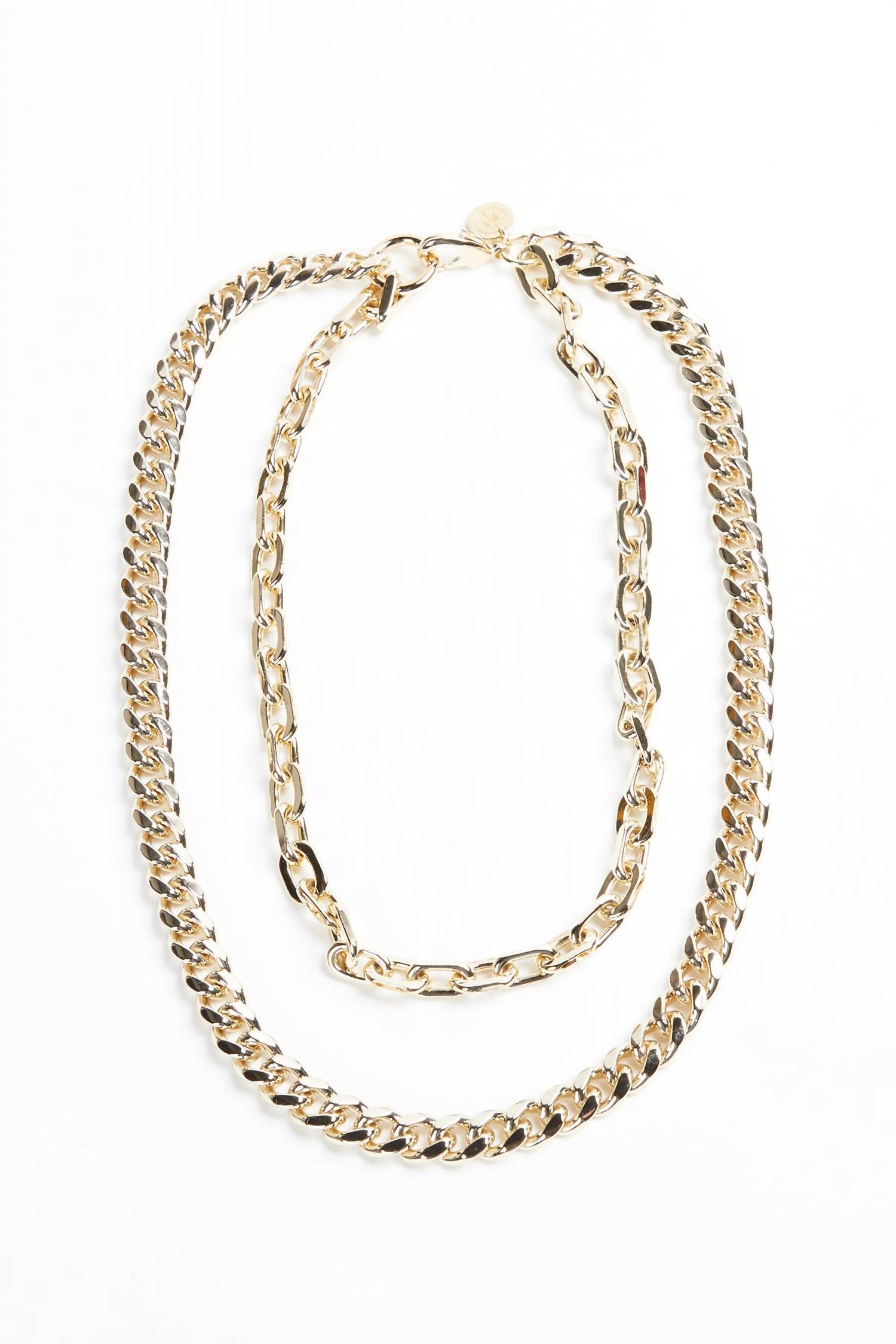 CASH NECKLACE IN GOLD, Gold / Gold, hi-res image number 0
