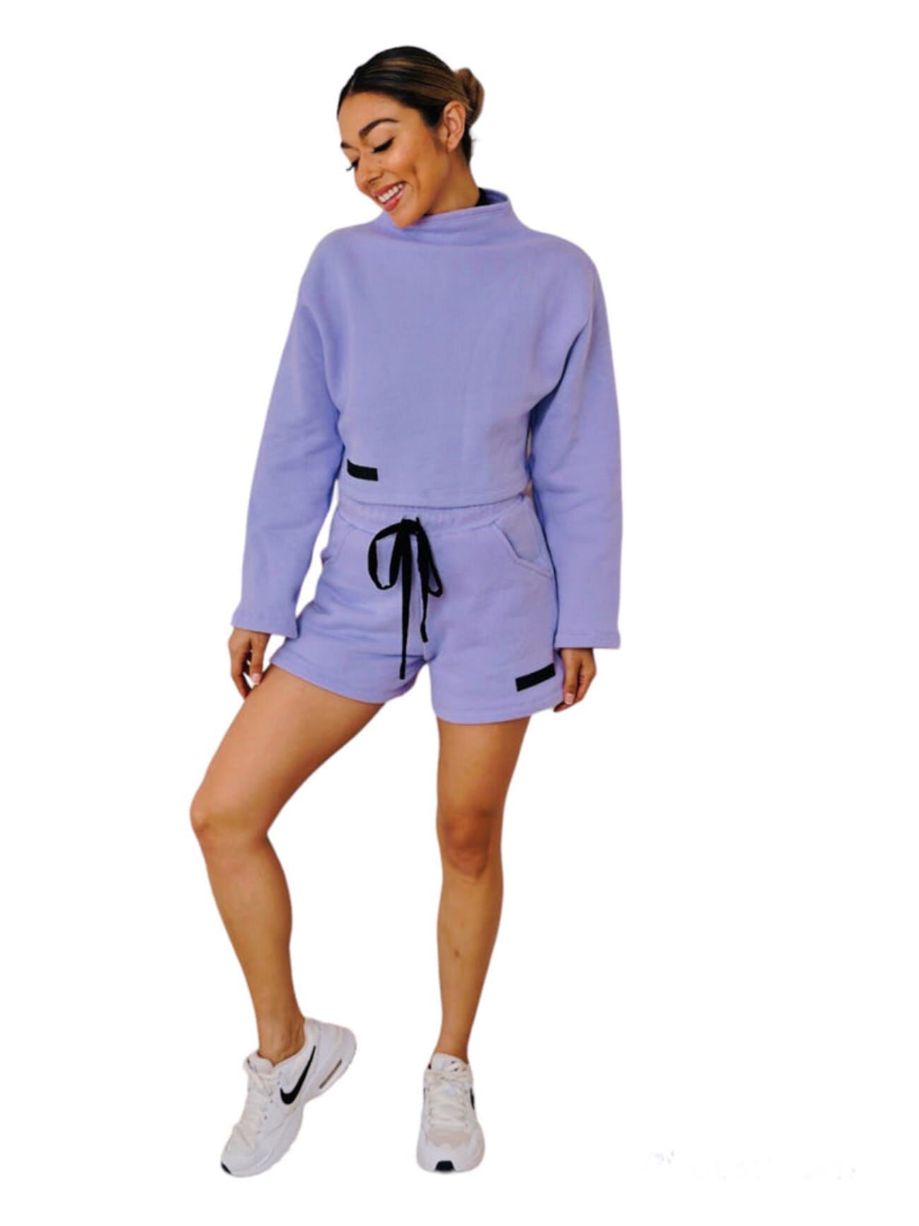 Sweat Short, Lavender / Lilac, alternate image number 1