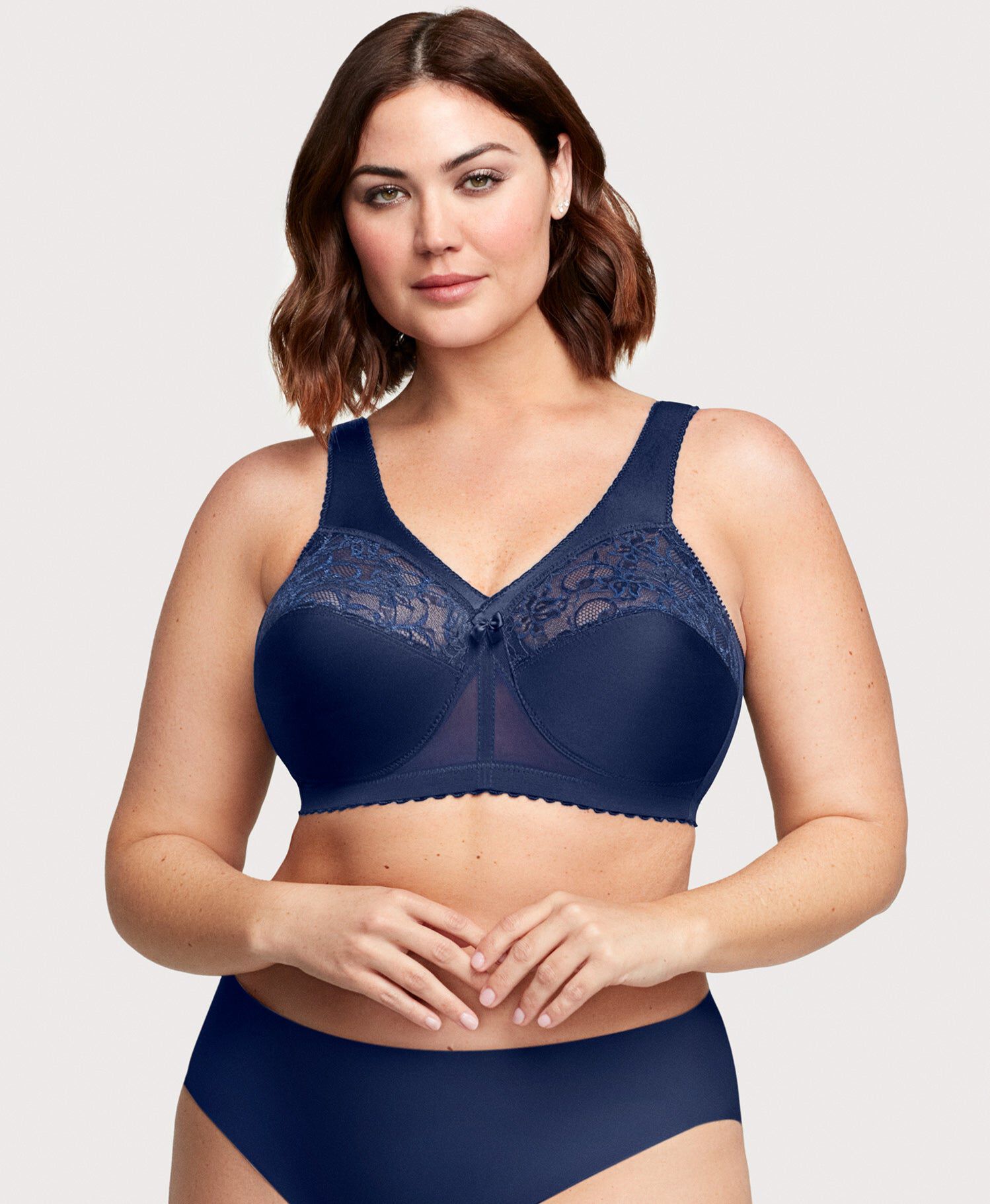 MagicLift Original Support Bra, Blue / Navy, hi-res image number 0