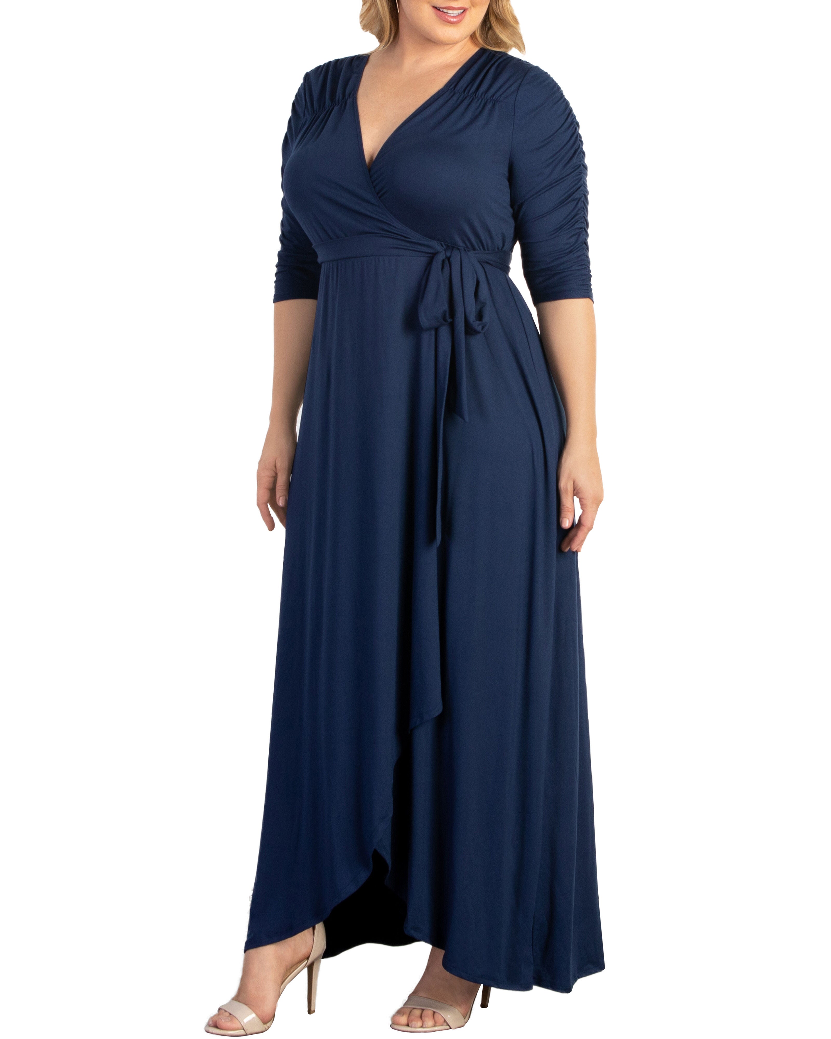 Meadow Dream Maxi Dress, NOUVEAU NAVY / Navy, alternate image number 3