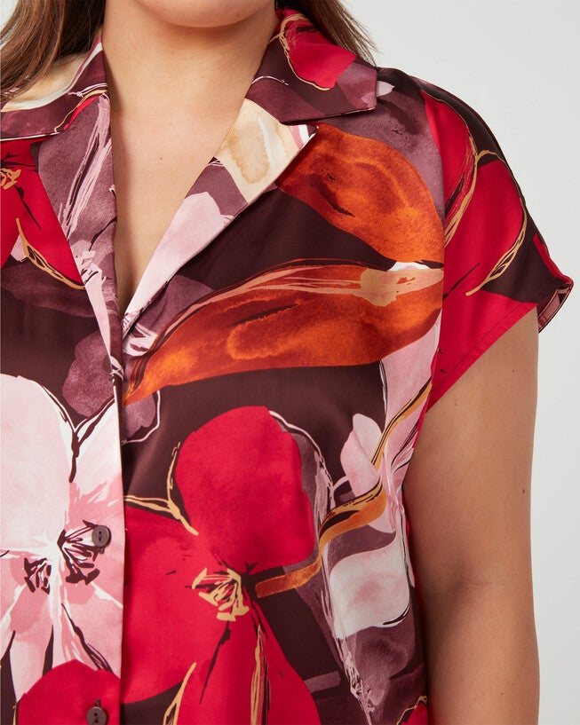 Scarlett Shirt, Print / Pink, alternate image number 4