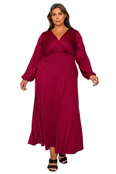 Sophia Surplice Dress