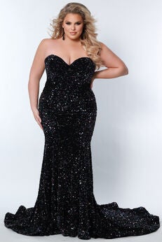 CHASSIS EVENING GOWN