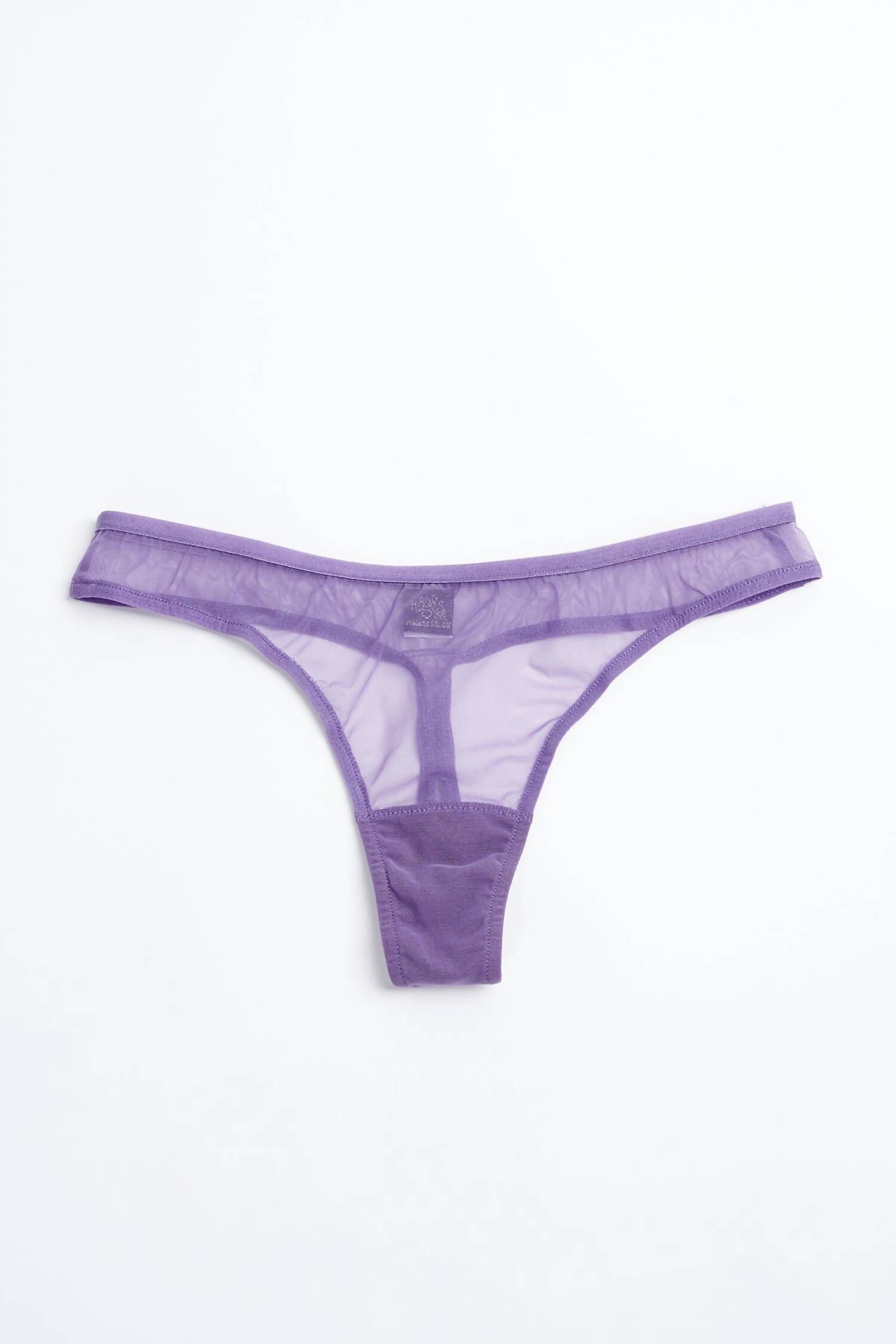 WHISPER BASIC THONG IN VIOLET, Violet / Purple, hi-res image number 0