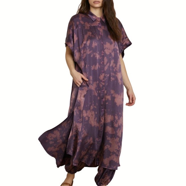 AURA DRESS IN MYSTIC DYE, Mystic Dye / Purple, hi-res image number 0