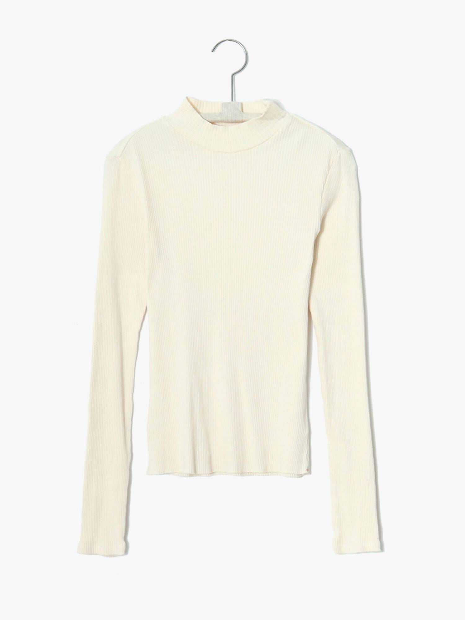 LEITH KNIT TOP IN IVORY, , alternate image number 3