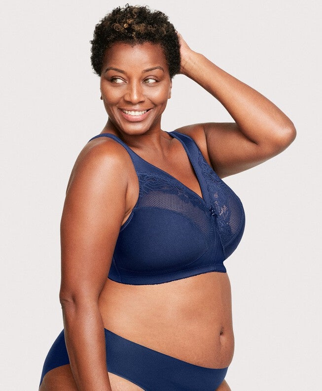 MagicLift Minimizer Bra, Blue / Navy, alternate image number 1