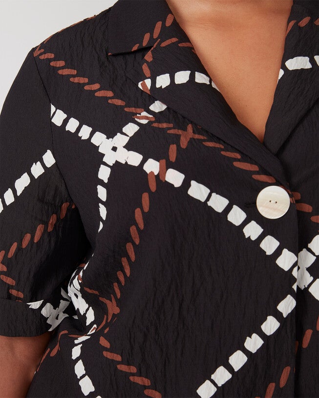 Marine Top, Print / Black, alternate image number 4