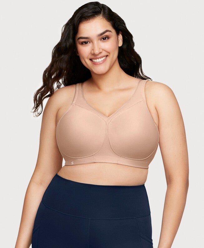MagicLift Seamless Sports Bra, Cafe / Tan, alternate image number 2