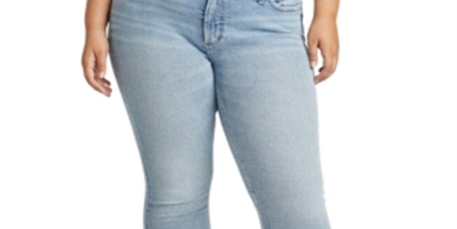 Silver Jeans Co. Women's Trendy Most Wanted S Dark Blue 22W, , alternate image number null