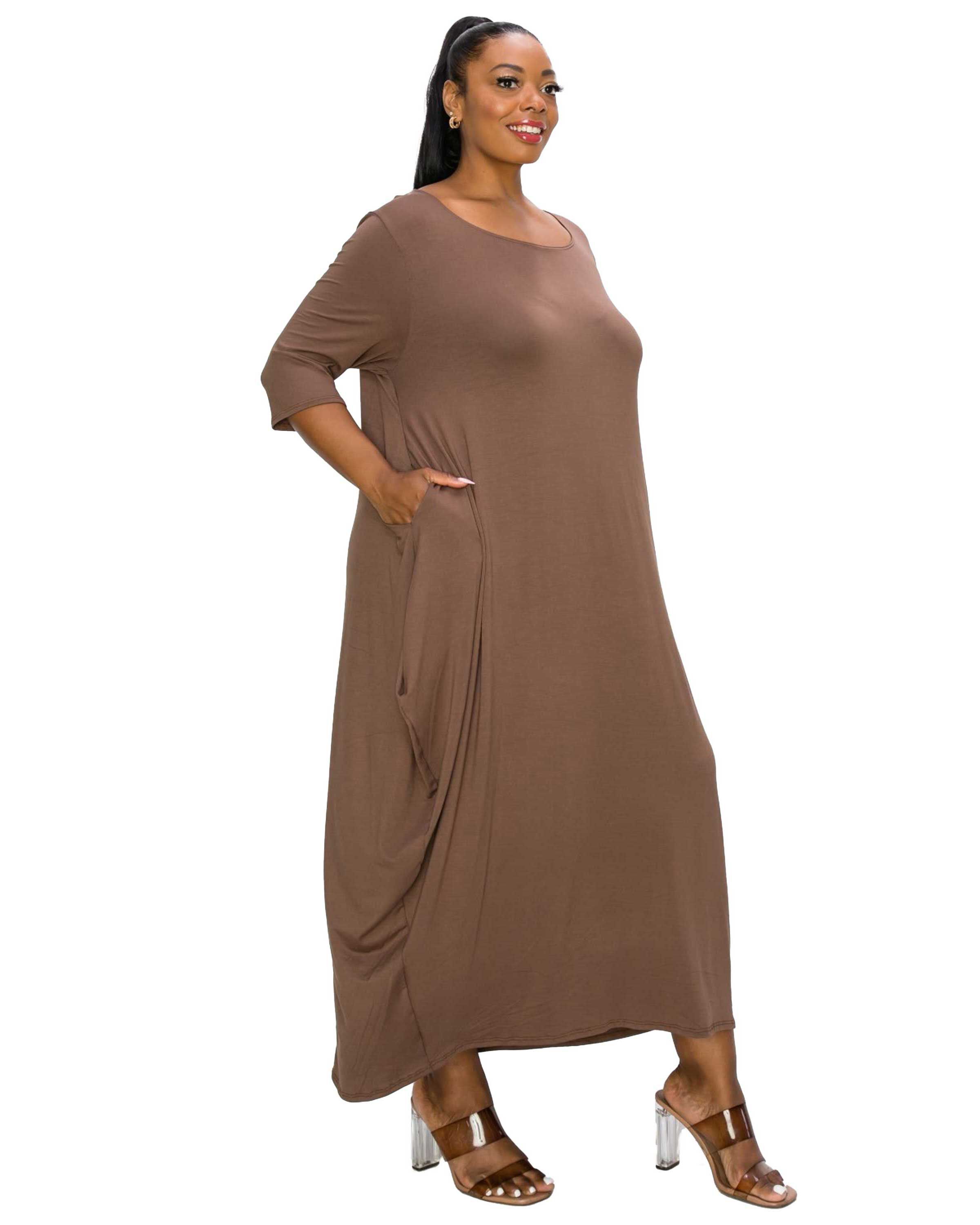 NEVAEH MIDI DRESS, , alternate image number 3