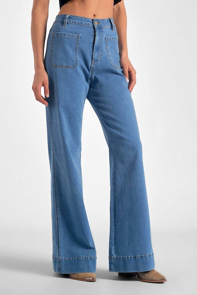 Grace Jeans in Denim, , alternate image number null