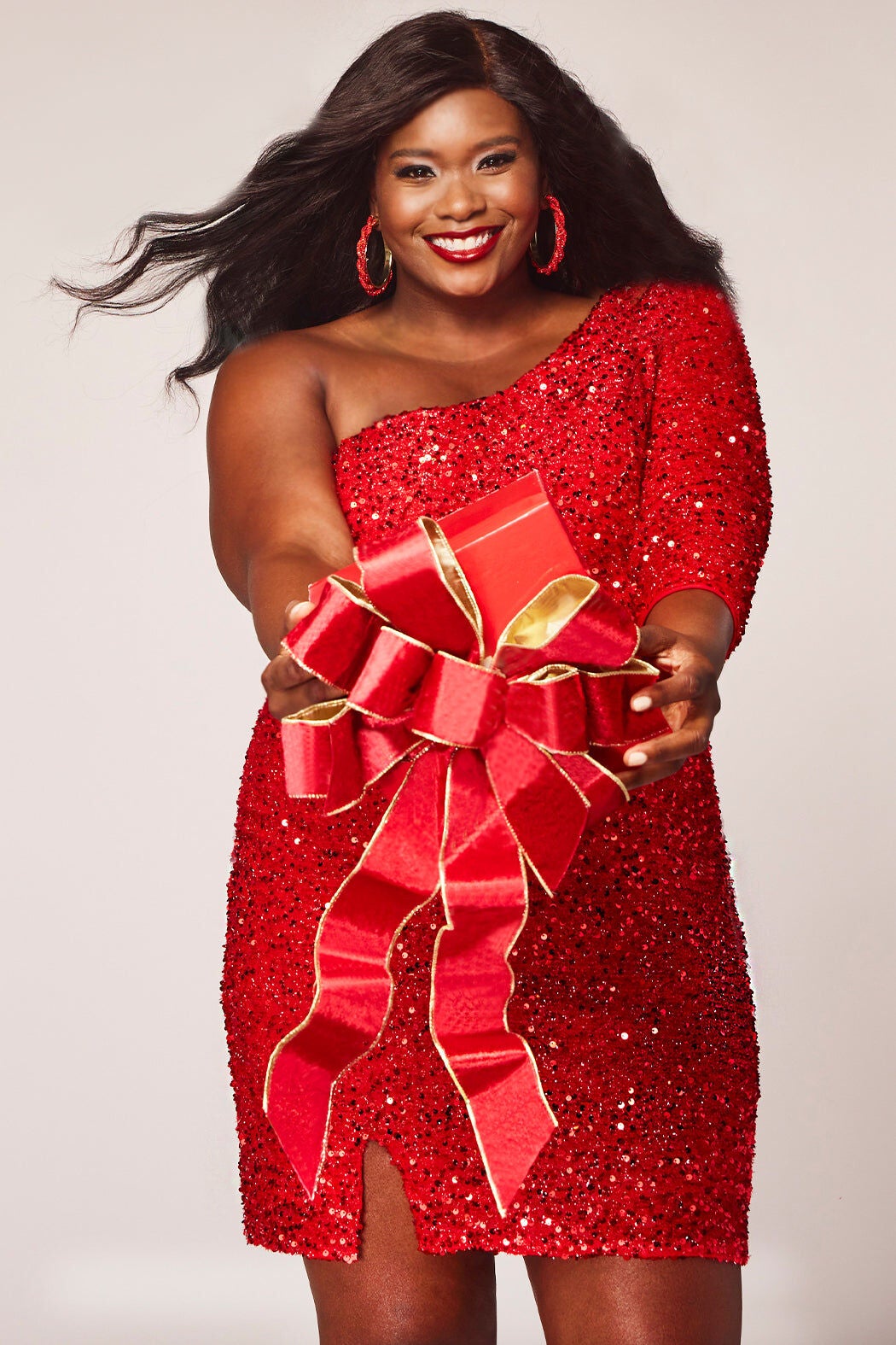 Set in Stone Short Party Dress, Ruby / Red, alternate image number 2