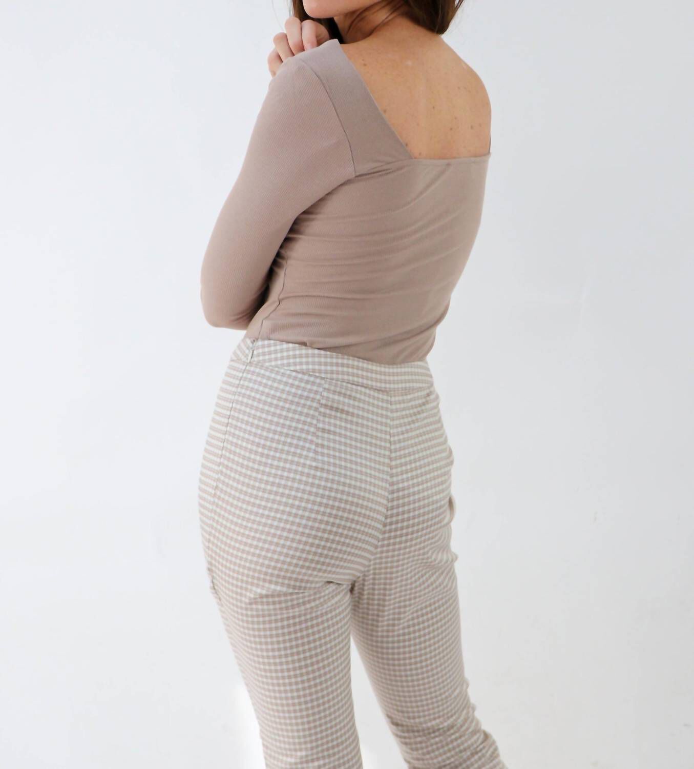 ON THE GO BUSTIER BODYSUIT IN TAUPE, , alternate image number 5