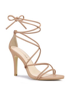 Strappy Heels Lace Up Stiletto Heel Sandals