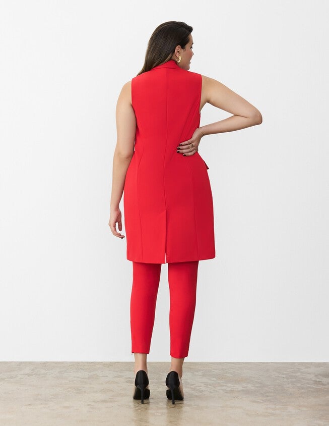 Sleeveless Blazer, , alternate image number 4