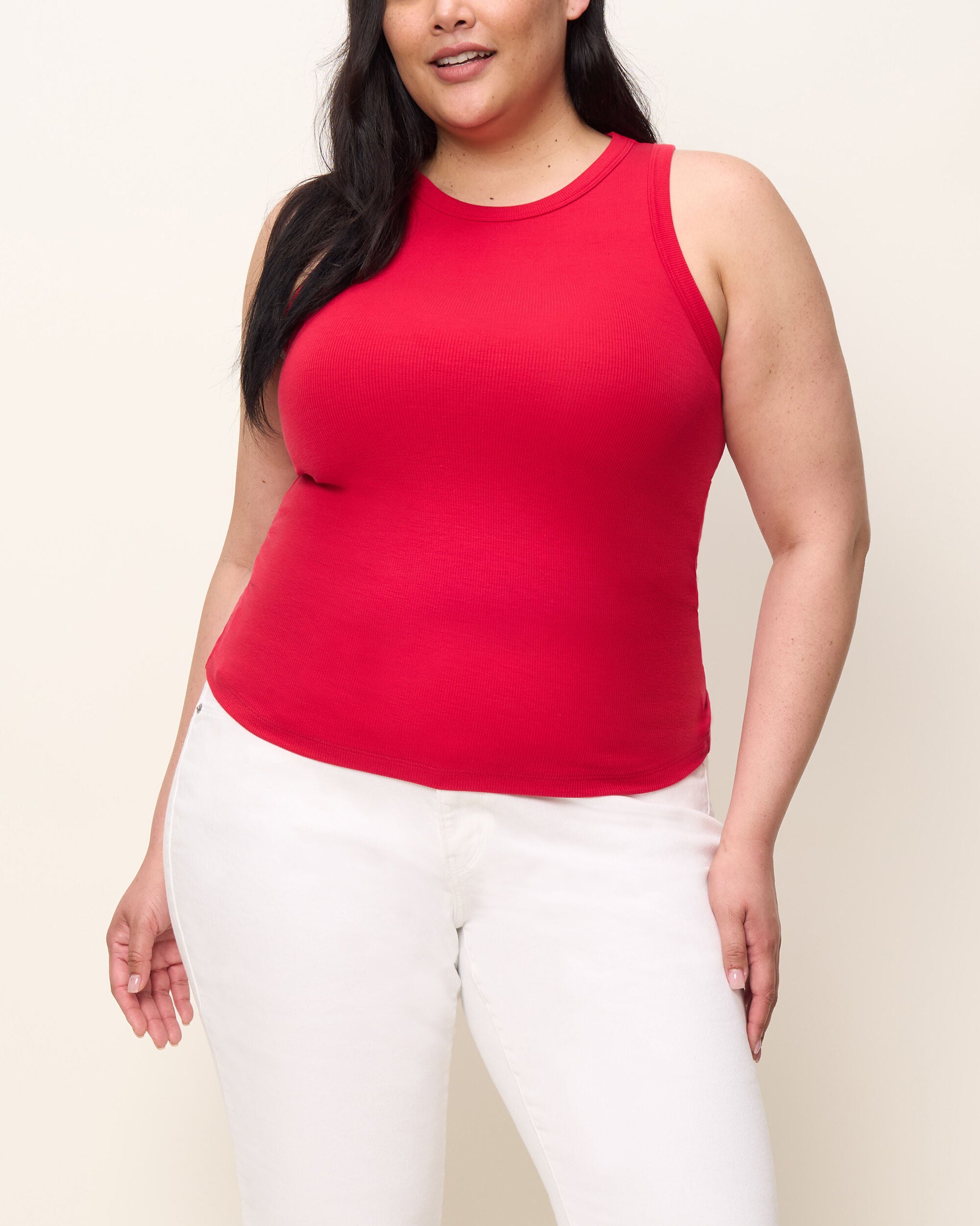 The Rib Tank, Red / Red, hi-res image number 0